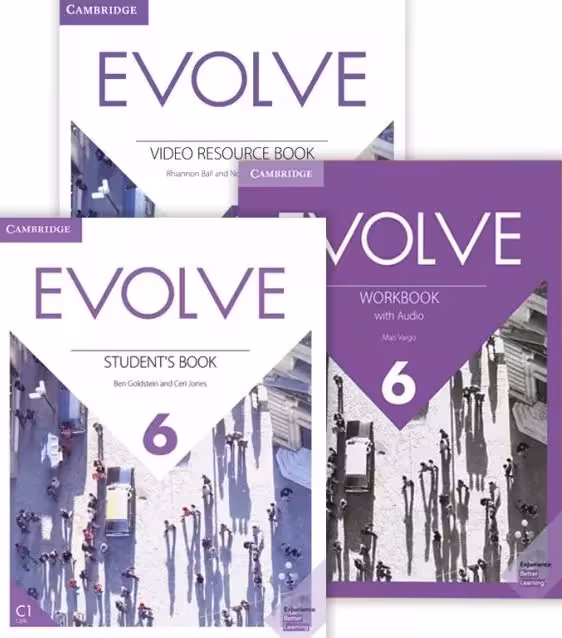 پک کامل کتاب ایوالو 6   ویدئو | کتاب انگلیسی Evolve 6 pack   video