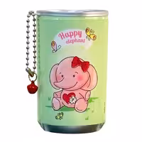 دستمال مرطوب مدل قوطی فانتزی طرح فیل خوشحال بسته 30 برگه‌ ای