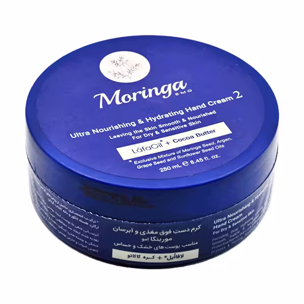 کرم دست آبرسان خشک و حساس 250میل مورینگا