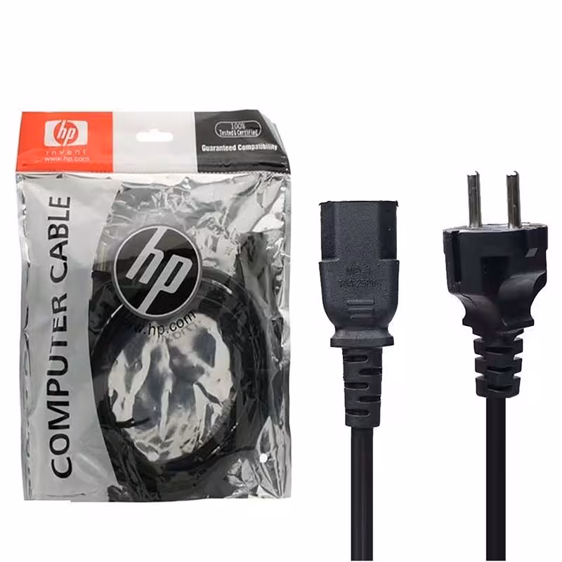 کابل برق پاور سه پین hp