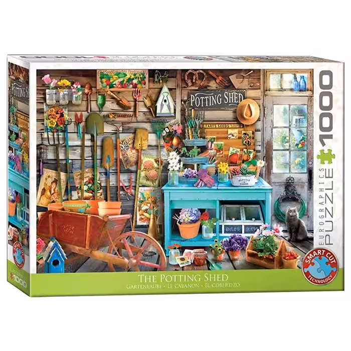 پازل 1000 تکه یوروگرافیکس Eurographics طرح اتاقک باغبانی