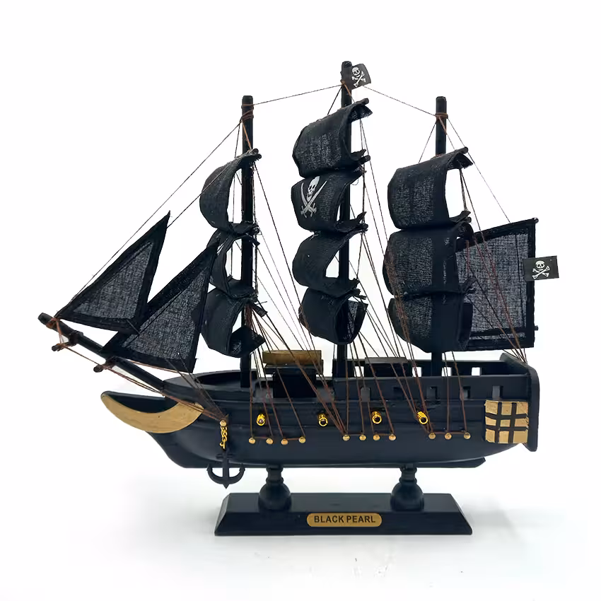 ماکت کشتی مروارید سیاه 24 سانتیمتری