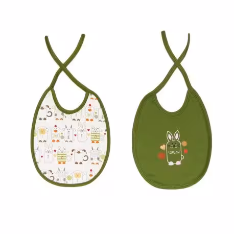 پیشبند نوزادی طرح حیوانات تاپ لاین Topline