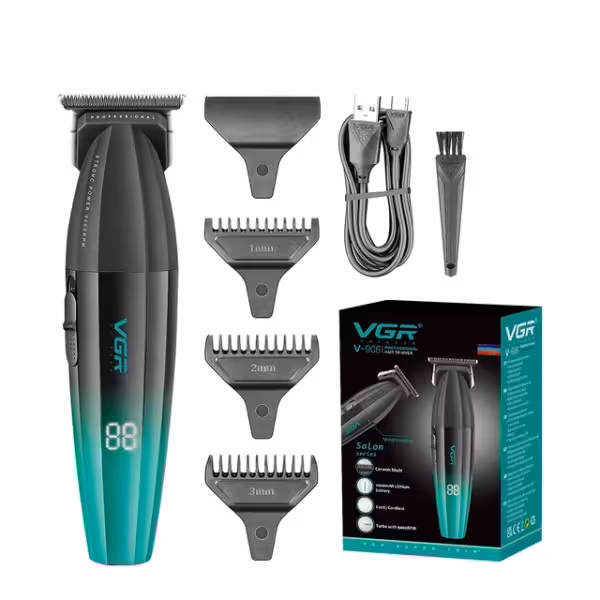 ماشین اصلاح سر و صورت وی جی آر مدل V-906 اصلی
