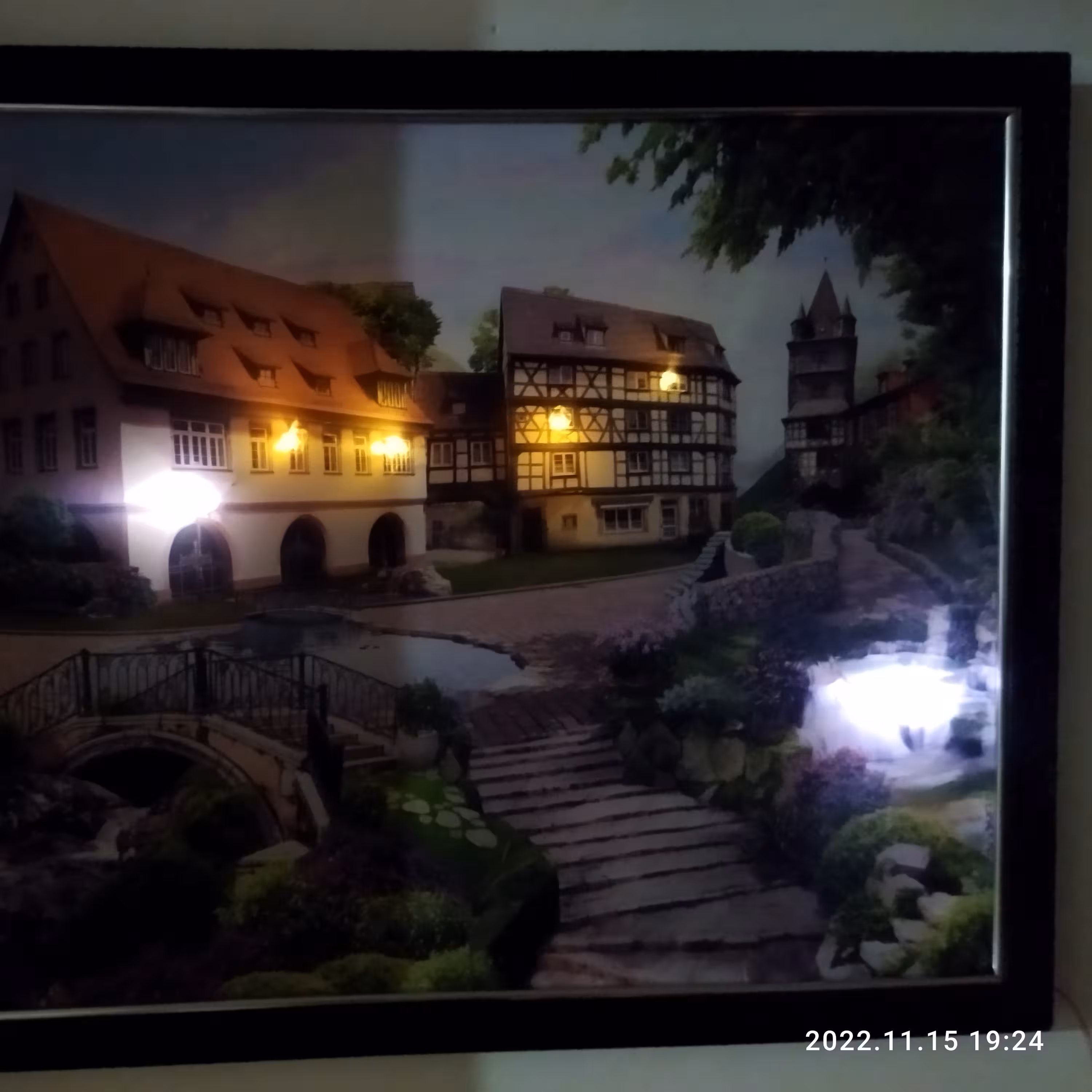 تابلو بک لایت چراغدار