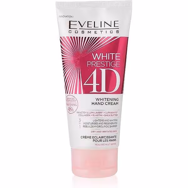 کرم دست سفیدکننده اولاین (EVELINE-4D hand cream)