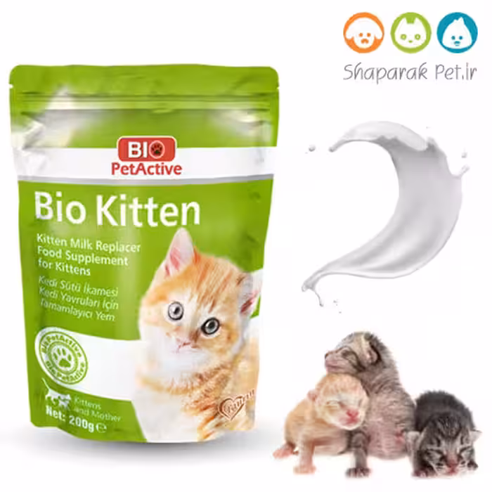 شیر خشک بچه گربه بایو پت اکتیو ترکیه