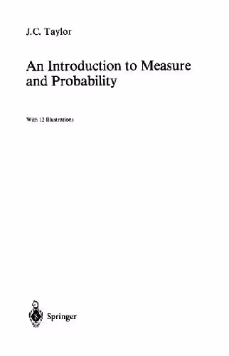 خرید و دانلود نسخه کامل کتاب An Introduction to Measure and Probability