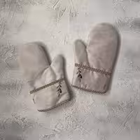 دستکش فر مخمل ملینا - طرح 115