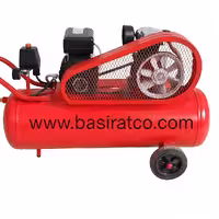 کمپرسور باد 80 لیتری صنعتی (پمپ باد) دو سیلندر