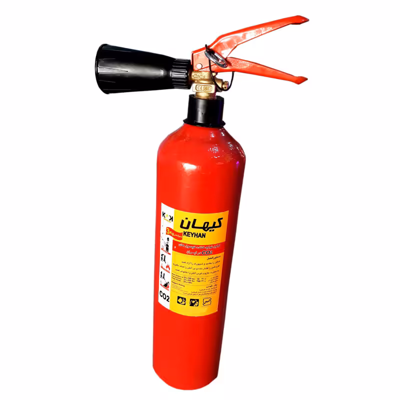 کپسول آتش نشانی کیهان مدل CO2 ظرفیت 3 کیلوگرم | کالا مکس