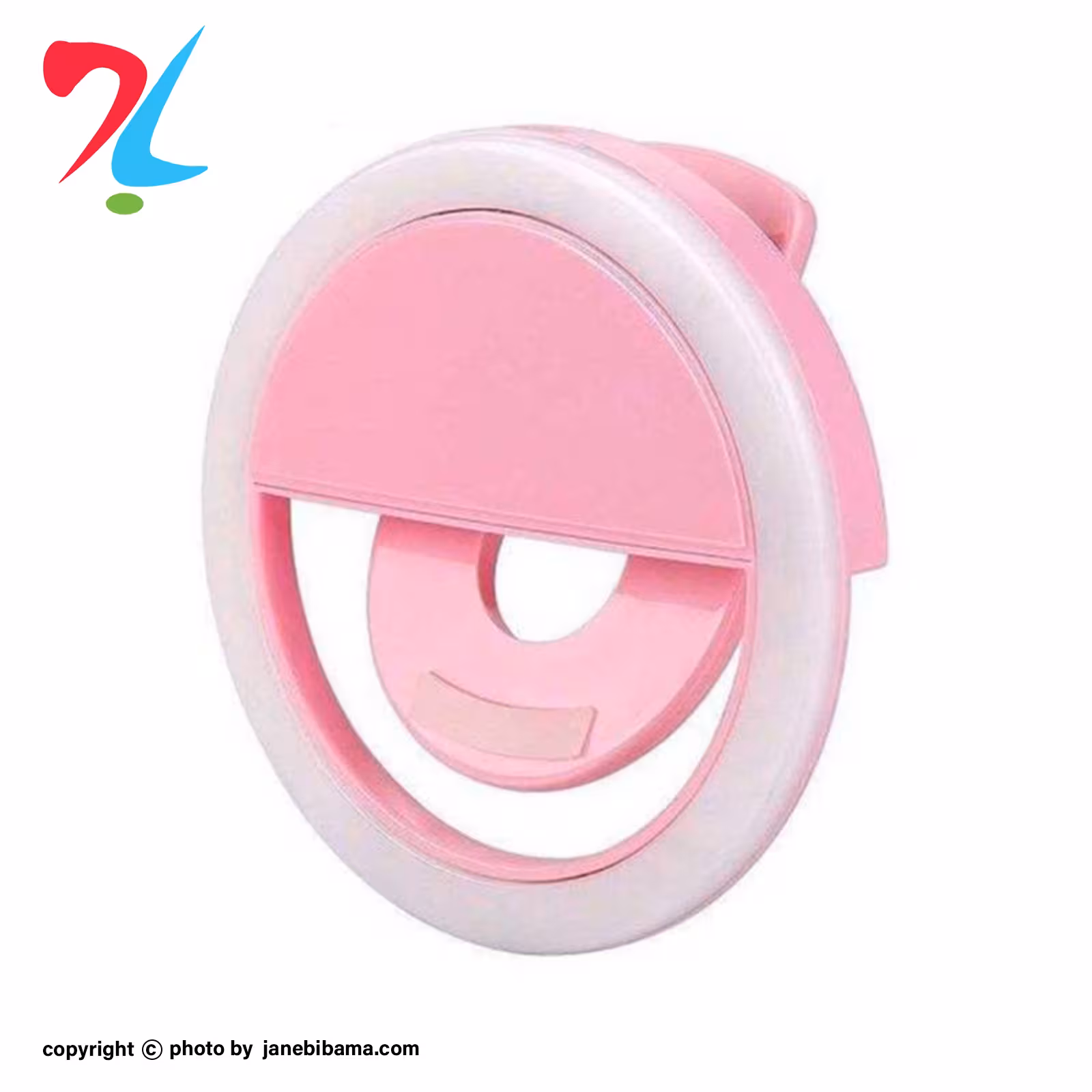 رینگ لایت سلفی موبایل -صورتی