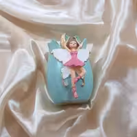 جامدادی سفالی طرح فرشته