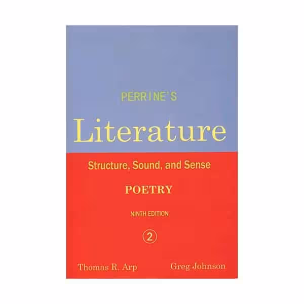 کتاب Perrine’s Literature Poetry 9th Edition