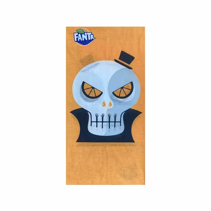 دستمال سر کوهنوردی تابستانی طرح اسکلت 06