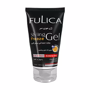 ژل موی سر با حالت دهندگی بسیار قوی با فیلر ضد آب حاوی دانه های ویتامین 150g فولیکا