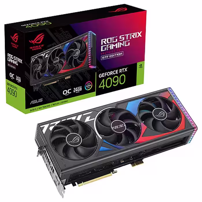 کارت گرافیک RTX 4090 Asus RogStrix  OC  BTF 24GB
