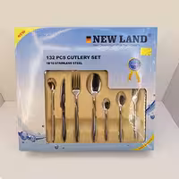 سرویس قاشق و چنگال 132 تایی نیولند / NEWLAND