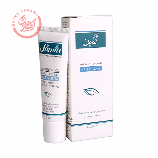 ژل مرطوب کننده قوی حاوی اوره 30 درصد ثمین 30 میل