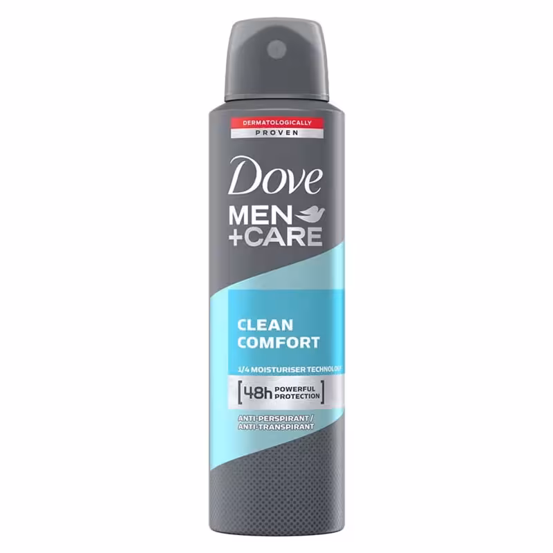 اسپری ضد تعریق 48ساعته آقایان مدل کلین کامفورت داو 250 میل