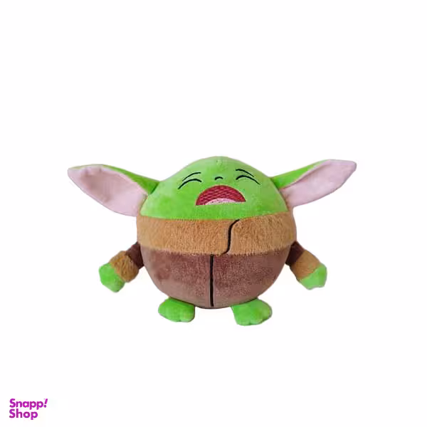 عروسک طرح بیبی یودا مدل ناراحت سایز 23 سانتی متر