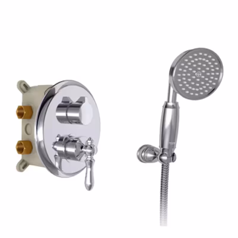 شیر توکار حمام تیپ 2 زیگموند کروم شودر