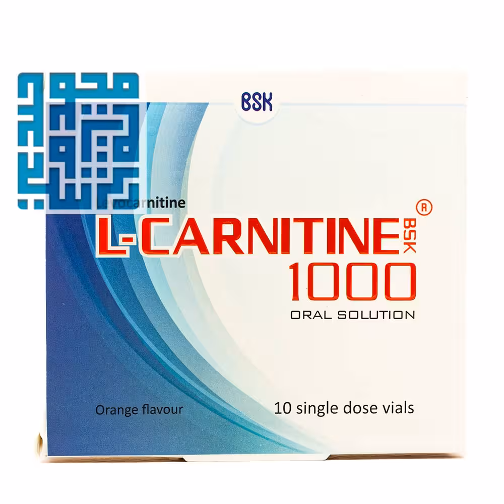 قیمت و خرید ویال ال کارنیتین 1000 بی اس کی 10 عددی