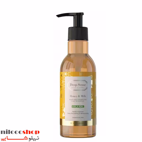 ژل شستشو شیر و عسل دیپ سنس حجم 250 میل