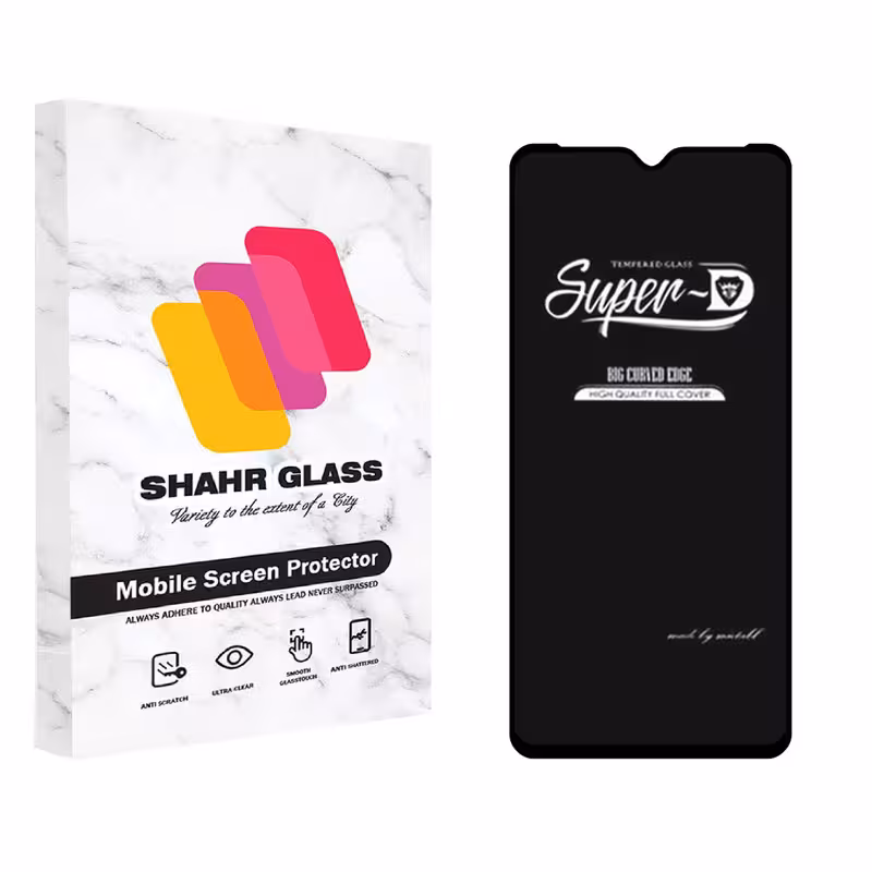 محافظ صفحه نمایش شهر گلس مدل SUPERD مناسب برای گوشی موبایل شیائومی Redmi Note 8 Pro | کالا برتری