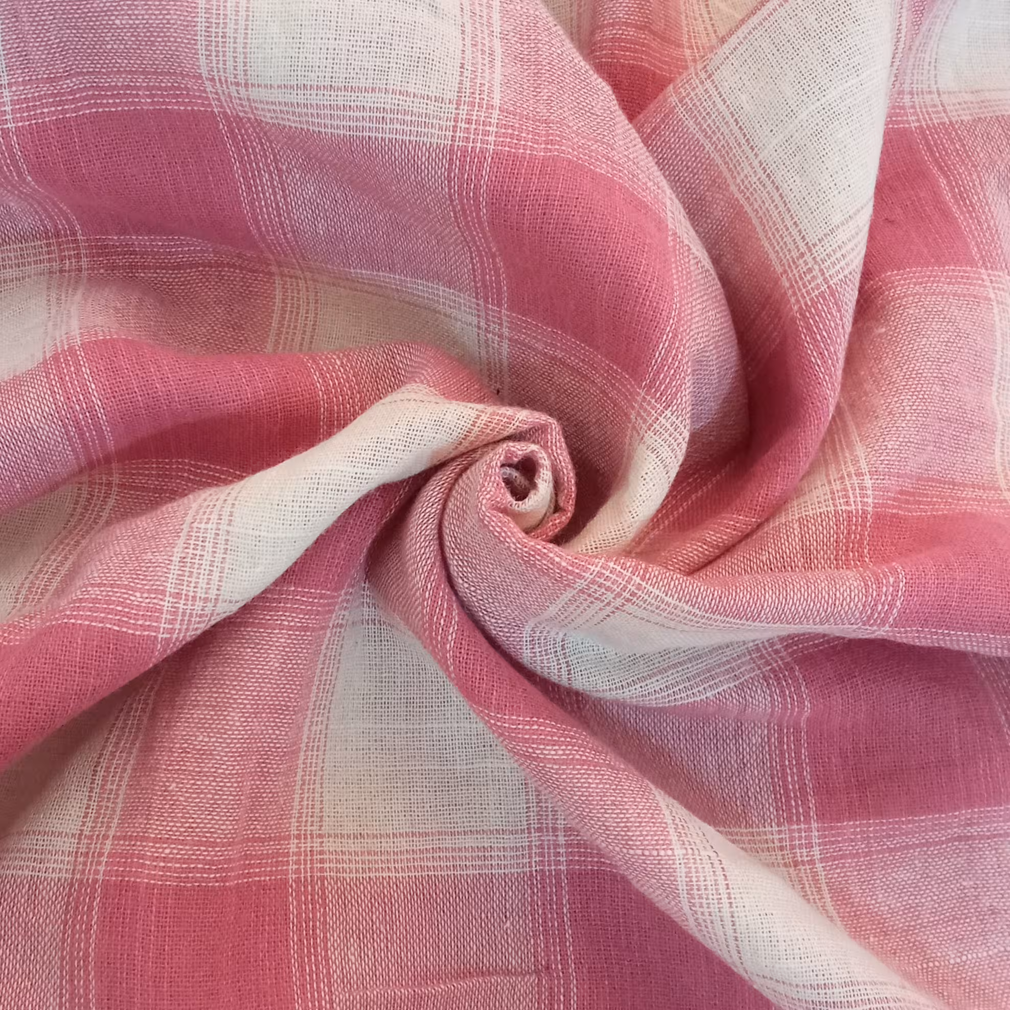 پارچه لینن چهارخانه 