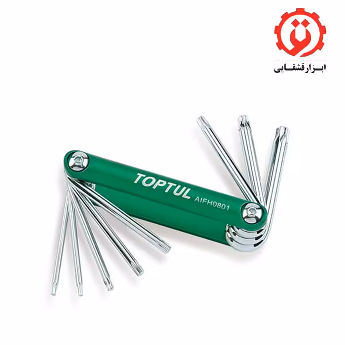 آچار آلن چاقوئی ستاره‌ای تاپ تول مدل AIFH0801