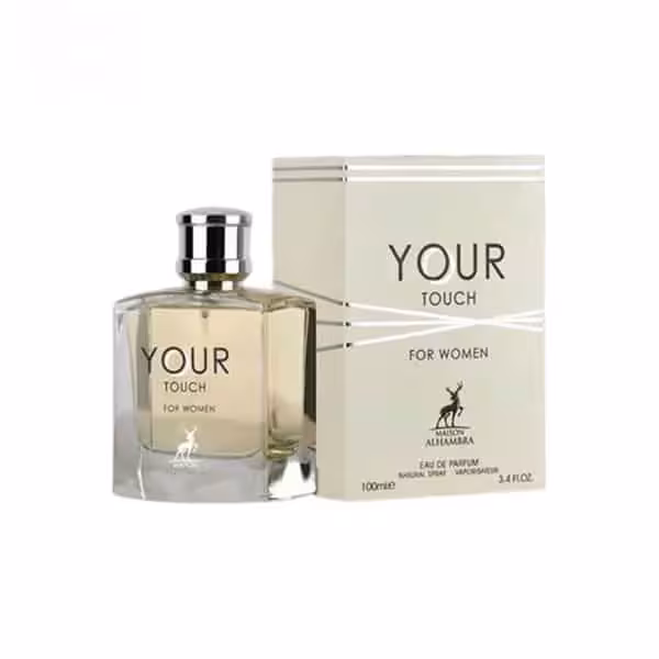 ادکلن الحمبرا یور تاچ Alhambra Your Touch زنانه حجم 100 میلی لیتر