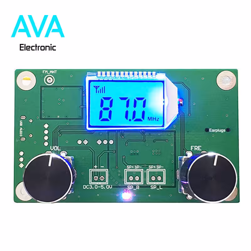 ماژول گیرنده رادیو FM همراه با نمایشگر Digital FM Receiver
