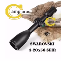 دوربین تفنگ سواروسکی SWAROVSKI 4-20x56 SFIR اصل - کمپ آراس