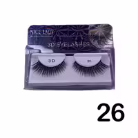 مژه جفتی 3D نایس لیدی شماره 26