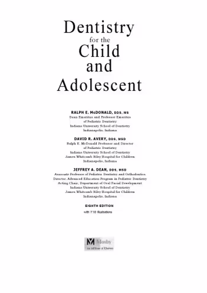 خرید و دانلود نسخه کامل کتاب Dentistry for the Child and Adolescent - 8th Edition