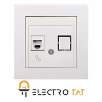 پریز تلفن تک نستک مدل Evidente