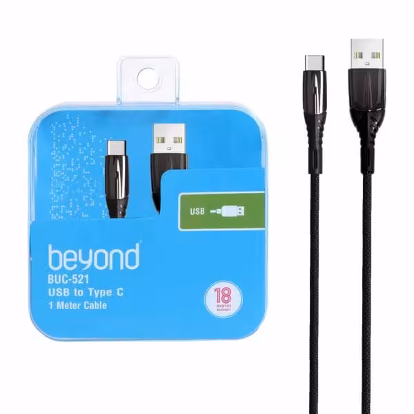 کابل شارژ فست beyond Type-C مدل BUC-501