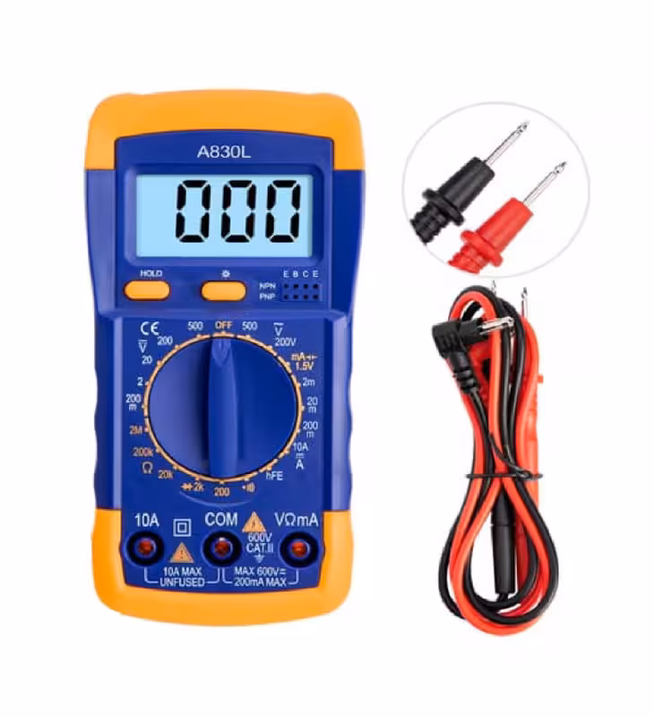 مولتی متر دیجیتال مدل A830L