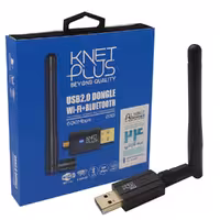 کارت شبکه و دانگل بلوتوث کی نت پلاس مدل K-NET PLUS KP-DUWB6002DB