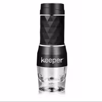 مینی اسپرسو ساز و نسپرسو ساز دو کاره کیپر مدل 8439 keeper (اسپرسو ساز دستی و مسافرتی کیپر)