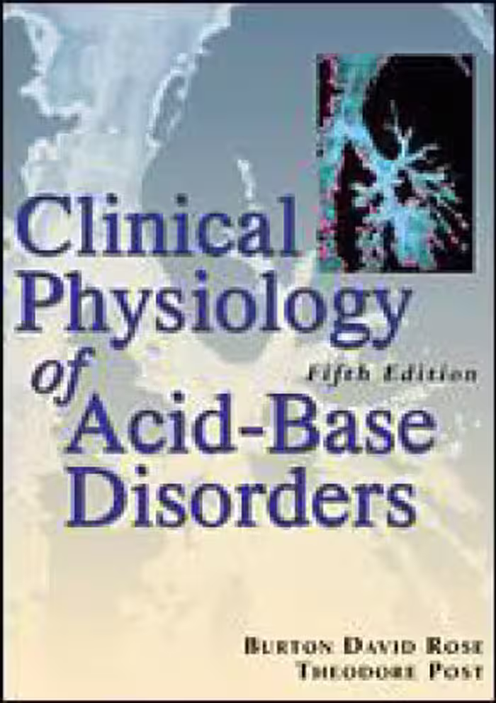 خرید و دانلود نسخه کامل کتاب Clinical Physiology of Acid-Base and Electrolyte Disorders
