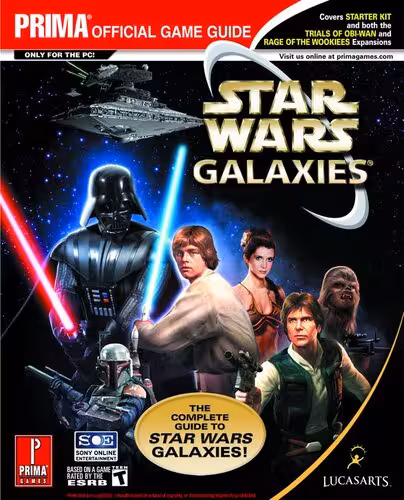خرید و دانلود نسخه کامل کتاب Star Wars Galaxies: Prima Official Game Guide