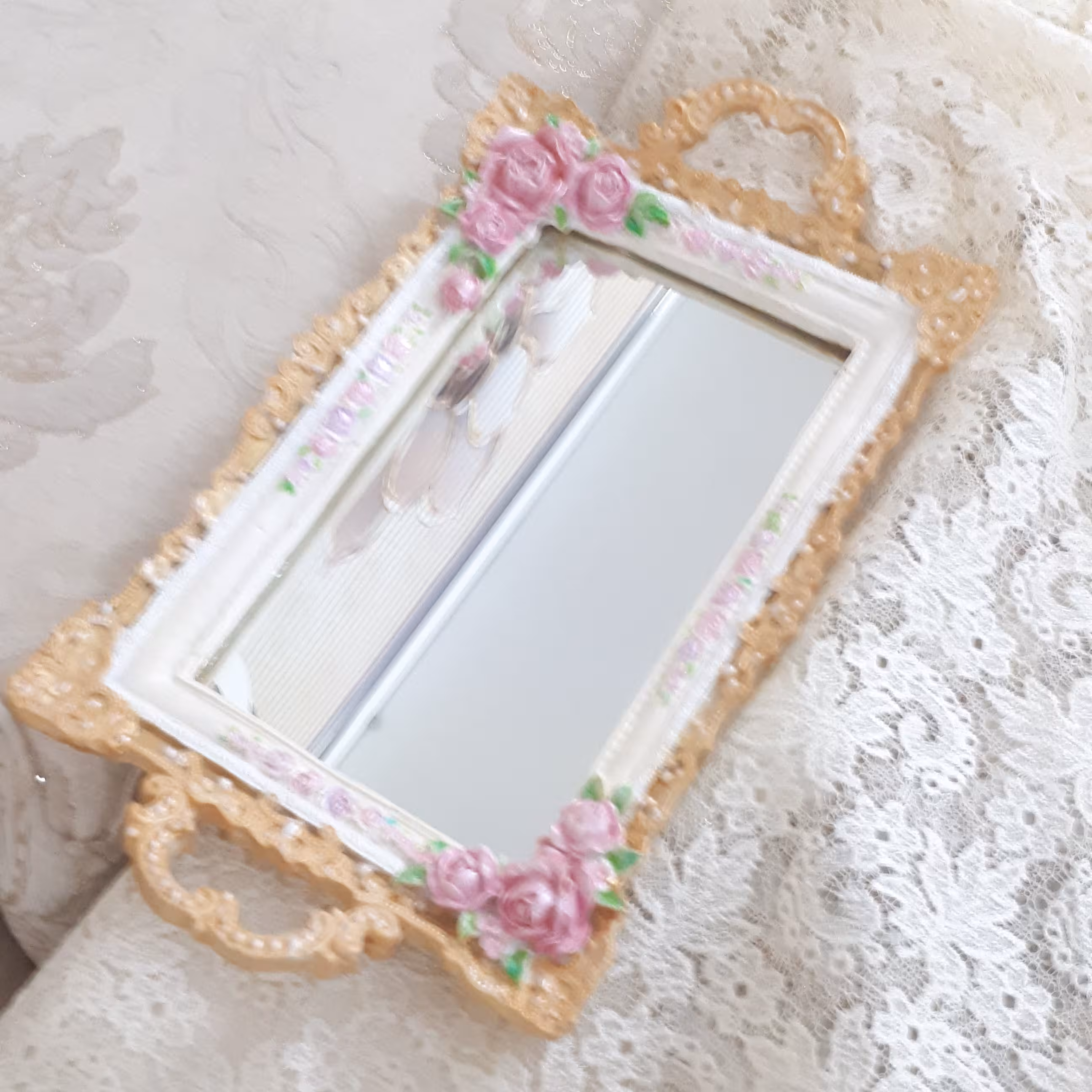 سینی پذیرایی کف اینه
