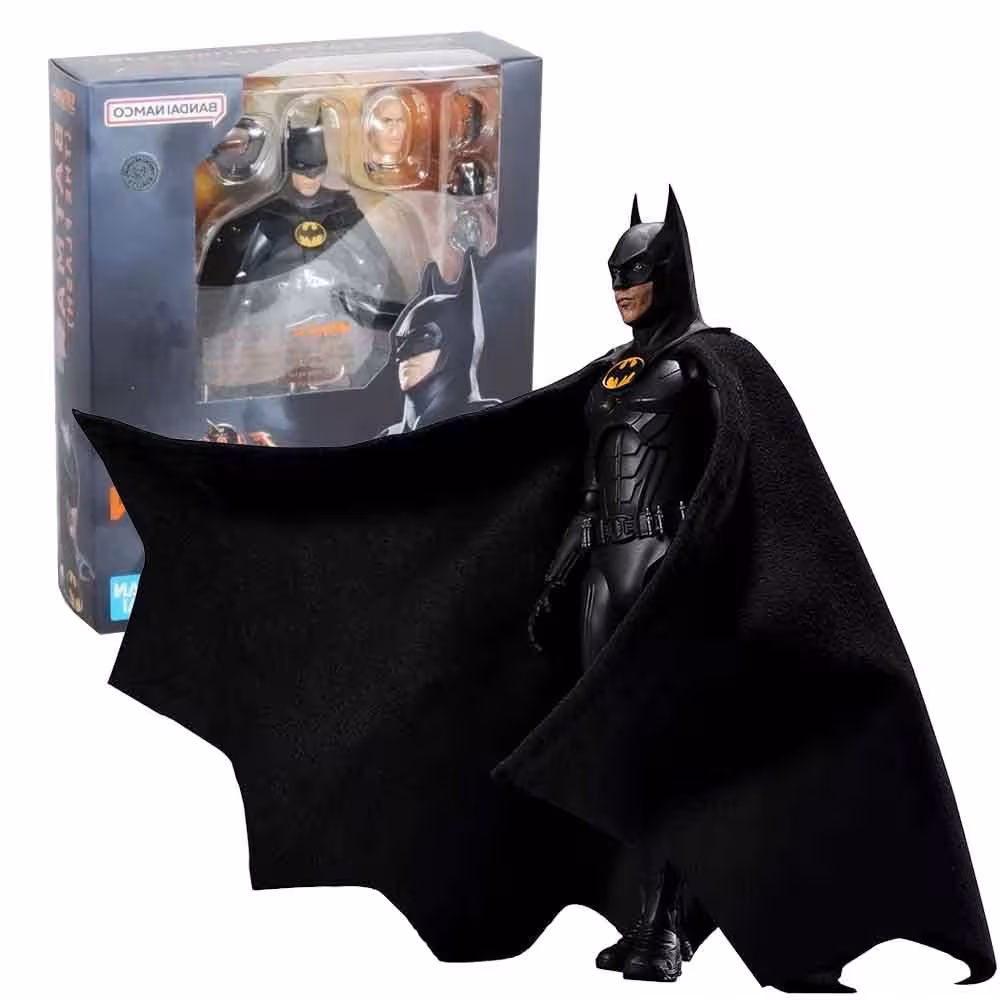 اکشن فیگور بتمن مایکل کیتون مدل The Batman Michael Keaton S.H.Figuarts برند بندای