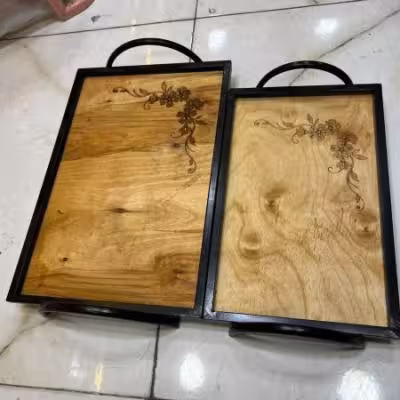 سینی چوب فلز