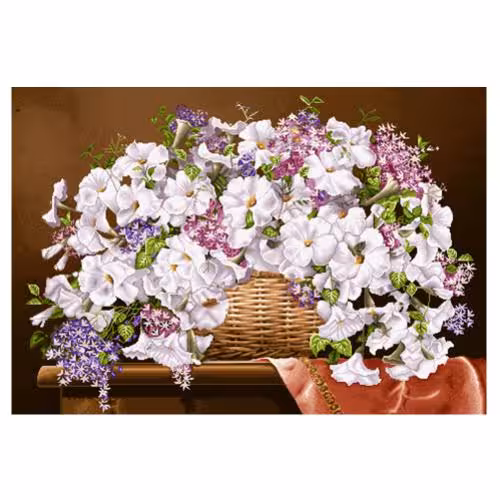 طرح گل وگلدان کد 25108