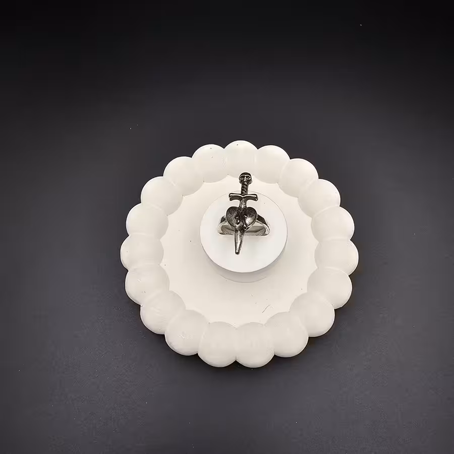 انگشتر استیل طرح شمشیر