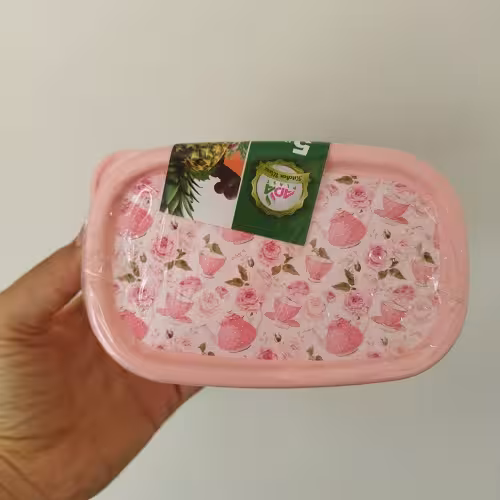 ظرف سه تکه پلاستیکی غذا