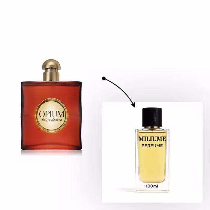اسانس عطر YSL Opium برند RenneTouch - کد 1334 - ایو سن لورن اپیوم 100ML - میلیوم پرفیوم